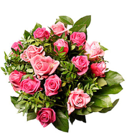 Bouquet of Pink Roses- Pinky