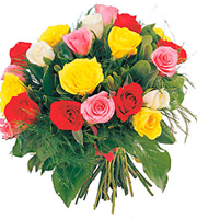 Bouquet of Roses in Various Colors