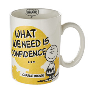 Charlie Brown Confidence Mug