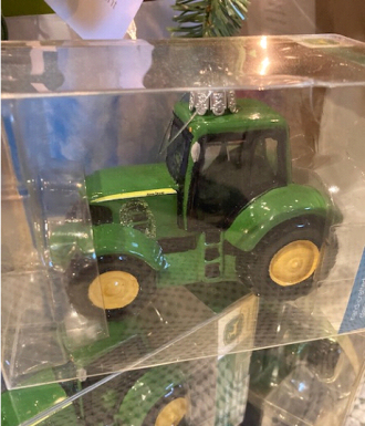John Deere tractor ornament - Large