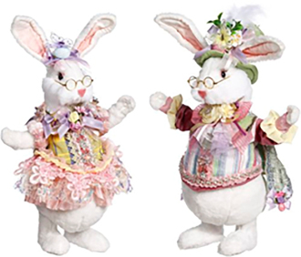 Mr. and Mrs. Fluffy Rabbit  