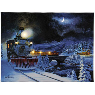 Mr. Christmas Illuminated Train Art