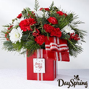 DaySpring Jesus is the Gift Bouquet by FTD