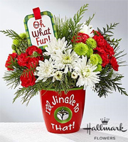 The FTD® I'll Jingle to That™ Bouquet by Hallmark