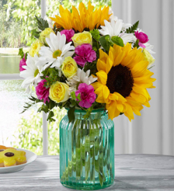 The FTD Sunlit Meadows Bouquet by Better Homes and Gardens