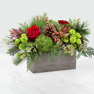 The FTD® Christmas Cabin™ Bouquet