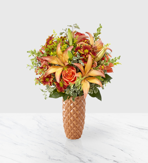 The FTD® Warm Amber™ Bouquet