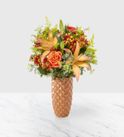 The FTD Warm Amber Bouquet