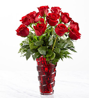 The FTD® In Love with Red Roses™ Bouquet - Deluxe
