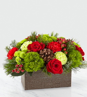 The FTD® Christmas Cabin™ Bouquet