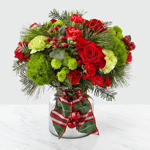 The FTD® Jingle Bells™ Bouquet