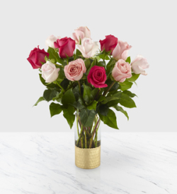 The FTD Love & Roses Bouquet