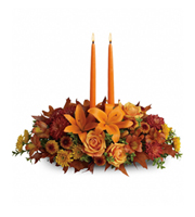 Flowers By Bauers Family Harvest Centerpiece