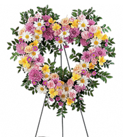 Flowers By Bauers Loving Heart Tribute