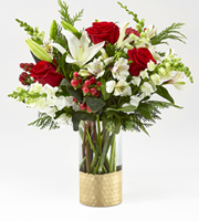 The FTD® Golden Holiday™ Bouquet