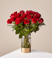 The FTD® Lovebirds Red Rose Bouquet
