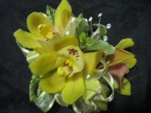 Mini Cymbidium Orchid Corsage
