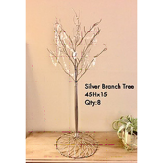 Graceful Silver Branch Tree 45Hx15