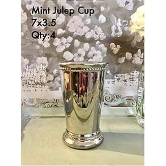 Classic Metal Mint Julep 7x3.5