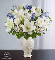 Loving Blooms Lenox Blue and White