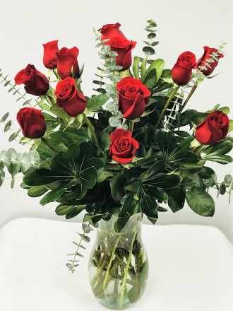 1 DZ. Roses - Florist Designed