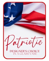 Patriotic Designer's Choice Flowers