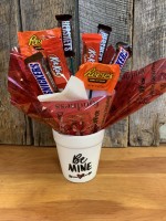 Be Mine Candy Bouquet