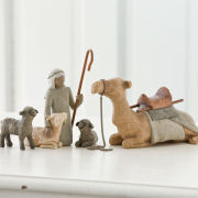 Willow Tree Nativity Shepherd and Stable Animals 