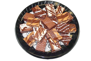 Decadent Brownie Tray - Large (24 Brownies)