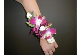 Dendrobium Orchid and Spray Rose Corsage