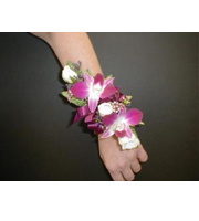 Dendrobium Orchid and Spray Rose Corsage