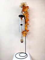 Amazing Grace Wind Chime - Stained Glass Clapper