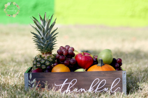 Thankfull Fruit Basket  