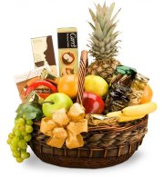Fruit and Gourmet Basket-Large