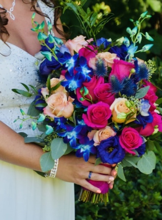 Colonial Bridal Bouquet 1