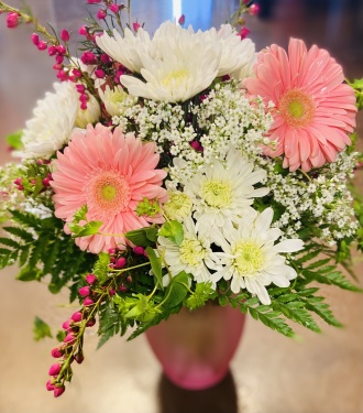Colonials Pinks & Whites Bouquet