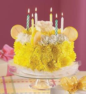 Lemon Flower Cake