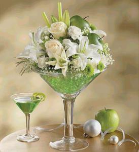 Apple Martini Bouquet