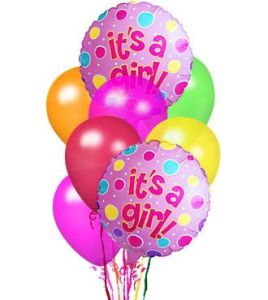It\'s A Girl! Balloon Bouquet