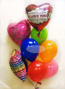 I love you! Balloon Bouquet