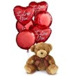 I Love You Balloon Bqt w/ Bear