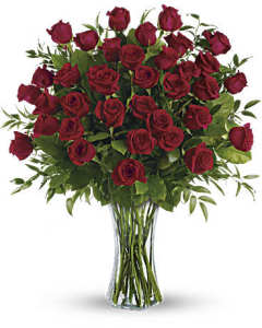 Three Dozen Premium Red Roses