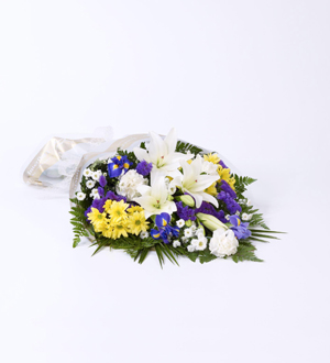 Mixed Flowers in Cellophane