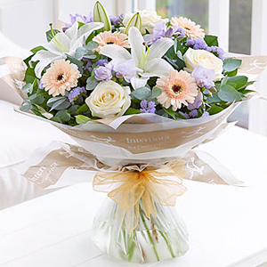 Soft Pastels hand tied Bouquet