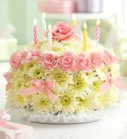 Birthday Flower Cake By CCF
