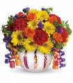 Teleflora's Brilliant Birthday Blooms by CCF