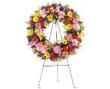 Eternity Wreath - by Charleston Cut Flower Co.