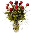 Bel Aire Dozen Rose Bouquet