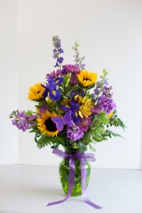 Bel Aire Sunflower Passion Bouquet