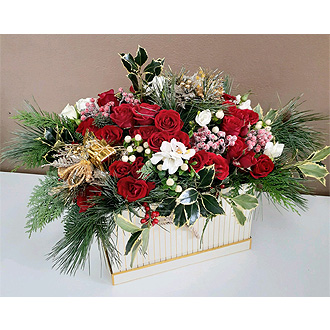 la winter glam flower box delivery